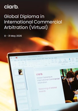 Virtual Global Diploma in International Commercial Arbitration brochure thumbnail