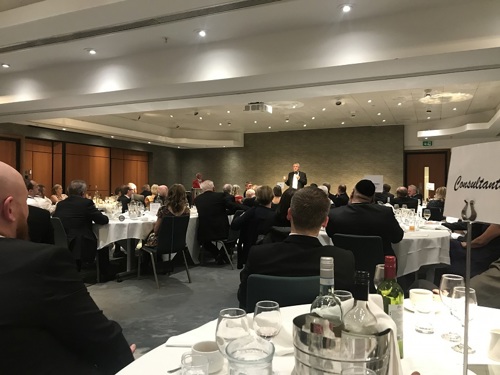 Photo of the ciarb North West Branch annual dinner with speaker